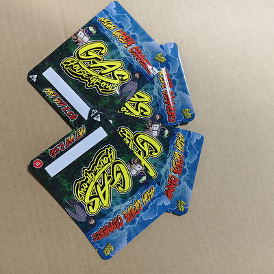 ถุงบรรจุภัณฑ์สำหรับเด็กพิมพ์ลายแนวนอน พร้อมซีลป้องกันการงัดแงะ ได้รับการรับรอง ISO 8317 ปฏิบัติตามมาตรฐาน REACH / ROHS