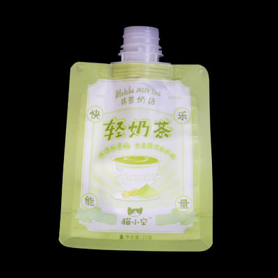 ความเข้ากันได้ของหัวฉีด อนุภาค ≤8mm และความหนืด ≤50 ถุง Spout Pouch พร้อม Spout Diameter 16mm