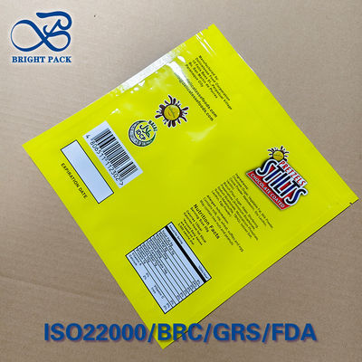 โลโก้ที่กําหนดเอง รูปแบบหัวใจ ยืนขึ้น ซิปเปอร์ถุง, อาหารปลอดภัย ถุงบรรจุซุบใหม่สําหรับของหวานและอาหารว่าง