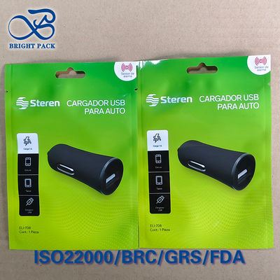 กระเป๋าบรรจุเคเบิลข้อมูล USB ที่พิมพ์ตามสั่ง กระเป๋าซิป 3 ด้าน