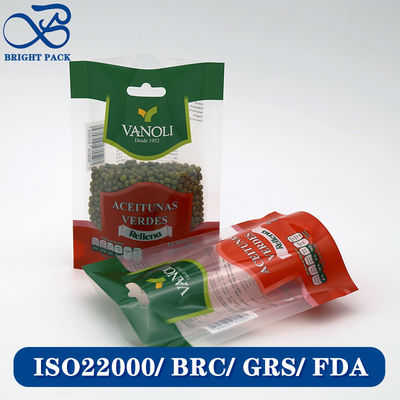 ถุงบรรจุภัณฑ์อาหารพลาสติกรีไซเคิลแบบใส พิมพ์โลโก้ได้โดยตรงจากโรงงาน