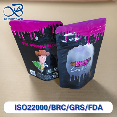 การพิมพ์ความละเอียดสูง กราฟิกที่ปรับแต่งได้ ถุงกันเด็กพร้อมหน้าต่างมองเห็นได้สำหรับการบรรจุภัณฑ์ยา