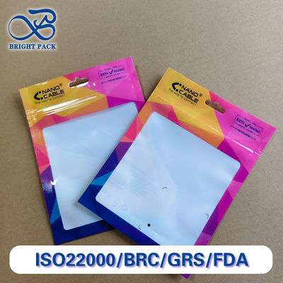 กระเป๋าปิด 3 ด้านที่ประหยัดและมีหน้าต่างมองเห็นสูง สําหรับบรรจุอุปกรณ์เสริมอิเล็กทรอนิกส์ขนาดเล็ก