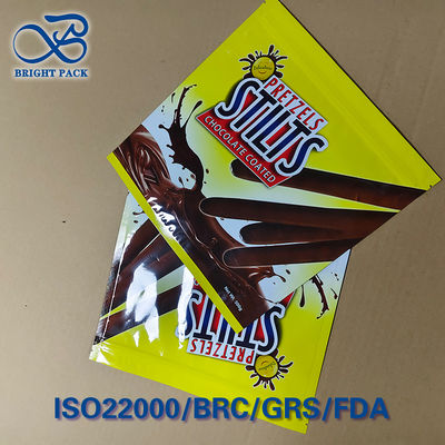 ถุงซอสช็อกโกแลตทนความร้อนสูง 120°C ปลอดภัยสำหรับการบรรจุแบบร้อน ชั้นกั้น EVOH ได้รับการรับรองจาก FDA/EC1935