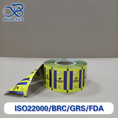 ฟิล์มบรรจุภัณฑ์ช็อกโกแลตชนิดพรีเมียม กั้นสูง ป้องกันความชื้นหลายชั้น ยืดอายุการเก็บรักษา ขนาดที่กำหนดเอง