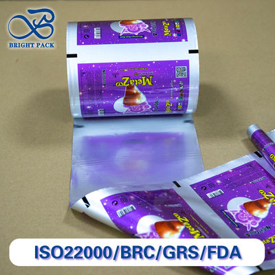 ฟิล์มม้วนบรรจุภัณฑ์การ์ตูนราคาประหยัด รองรับการพิมพ์สีเต็มรูปแบบ Pantone Matching