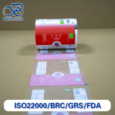 ฟิล์มฟรอสต์แบบรีไซเคิลและคอมโพสต์ได้ ด้วยการพิมพ์ที่สามารถปรับเปลี่ยนได้ และพื้นผิวที่โปร่งใส สําหรับบรรจุอาหาร