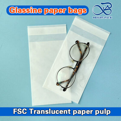 ถุงกระดาษแก้วรีไซเคิลเป็นมิตรต่อสิ่งแวดล้อม ทนทานต่อน้ำมัน มองเห็นได้ชัดเจน เหมาะสำหรับอาหาร งานฝีมือ สิ่งของขนาดเล็ก