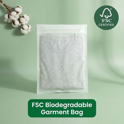กระเป๋าแก้วหรูตามสั่งสําหรับเครื่องแต่งกาย Eco Apparel Packaging สําหรับการรับรอง Biodegradable Recyclable Bulk Manufacturer Export